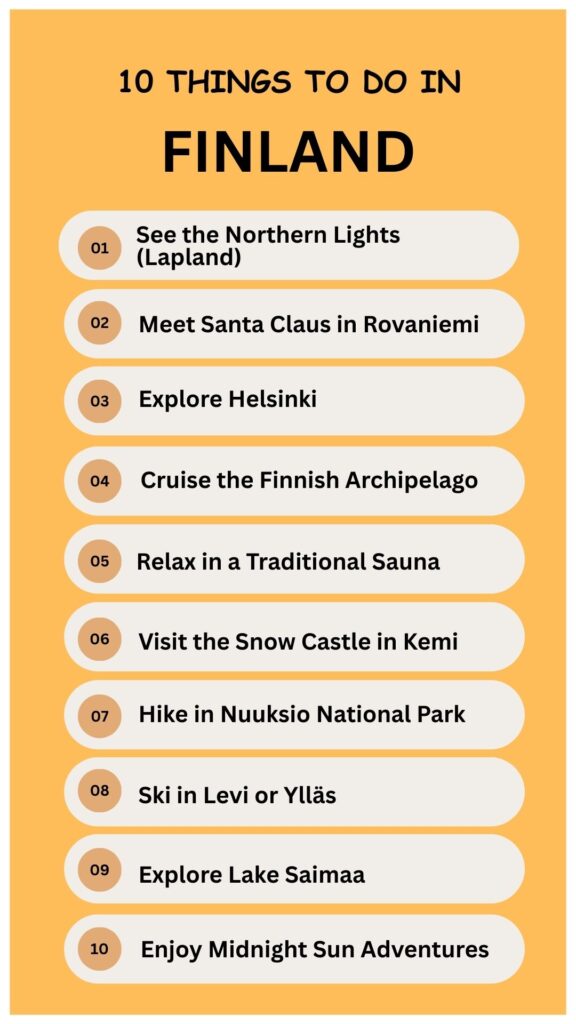 10 Things to Do in Finland