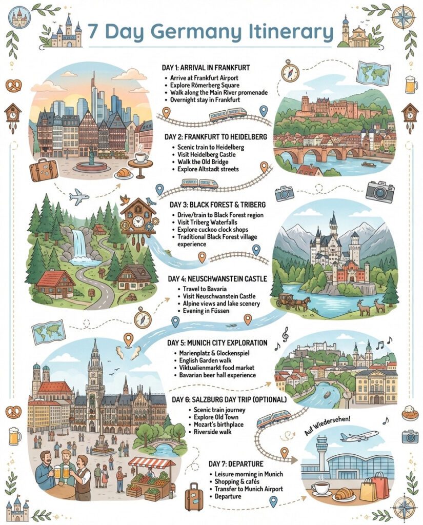 8 Days Germany Itinerary