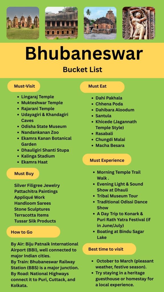 Bhubaneswar Bucket List