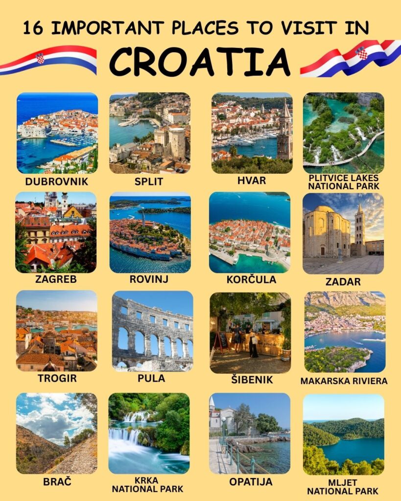 Croatia – Must Visit Places