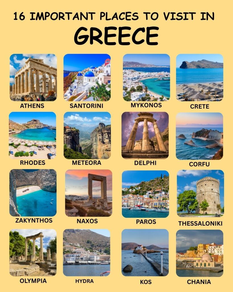 Greece – Must Visit Places