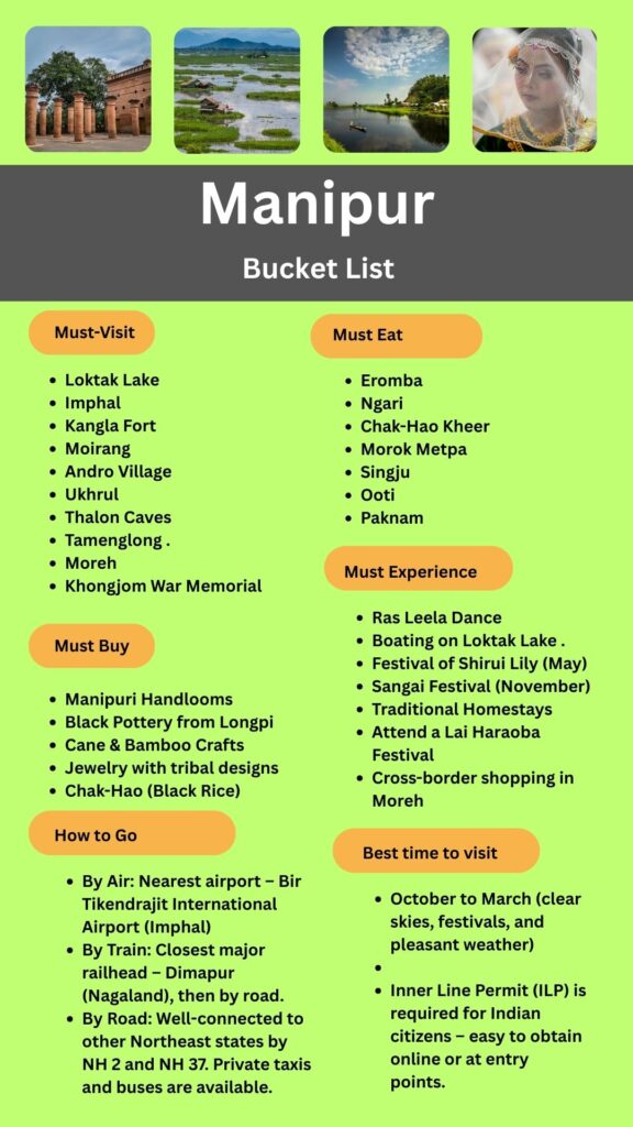 Manipur Bucket List