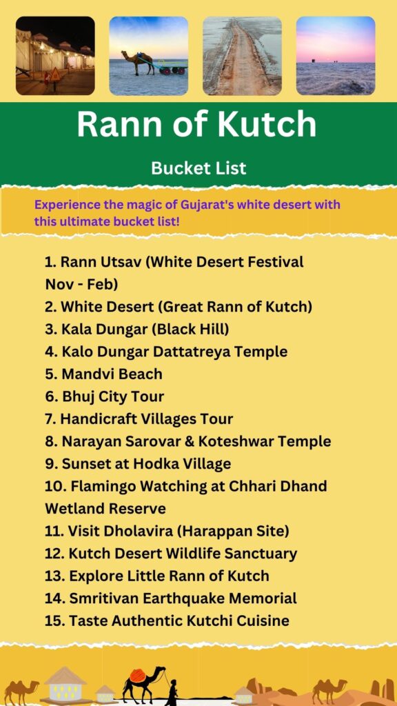 Rann of Kutch Bucket List
