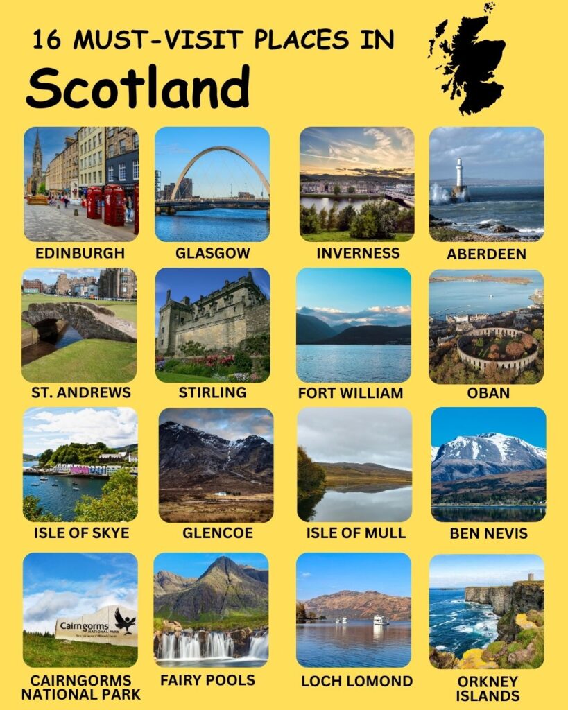 Scotland – 16 Must Visit Places
