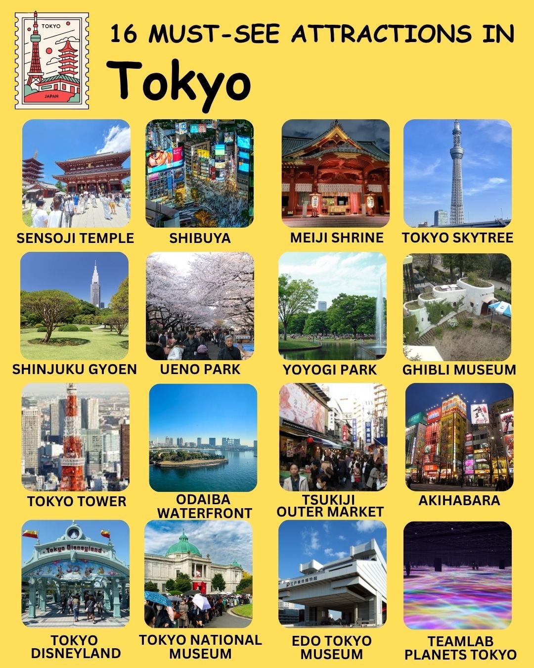 Tokyo - Must See Attractions