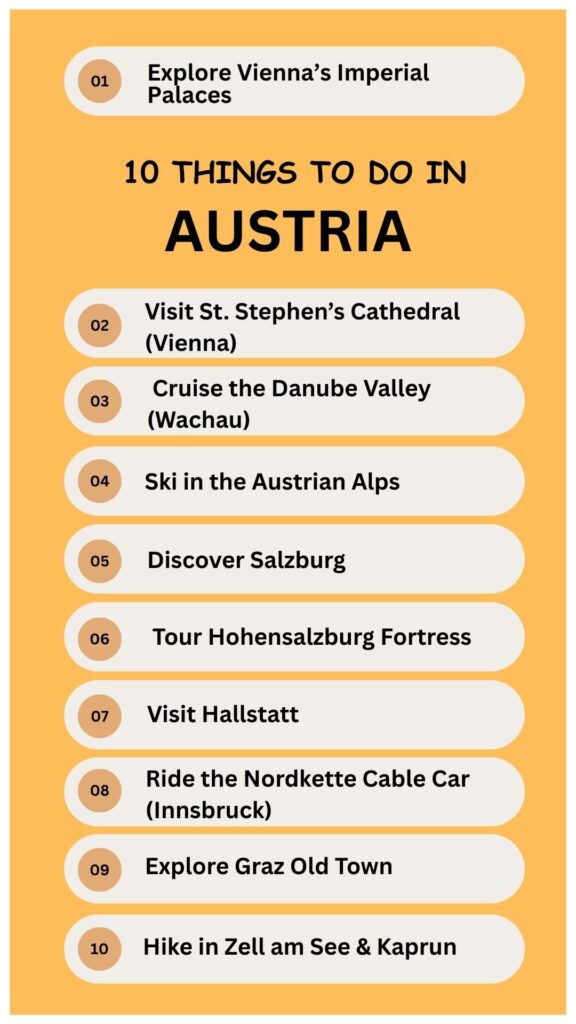 10 Things to Do in Austria