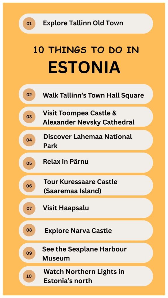 10 Things to Do in Estonia
