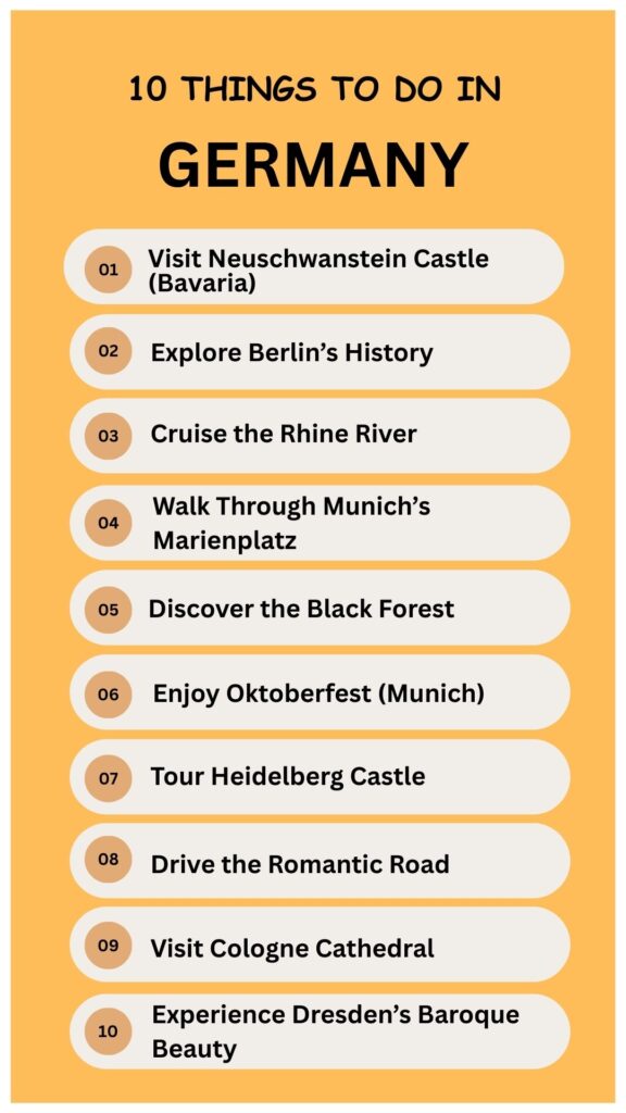 10 Things to Do in Germany