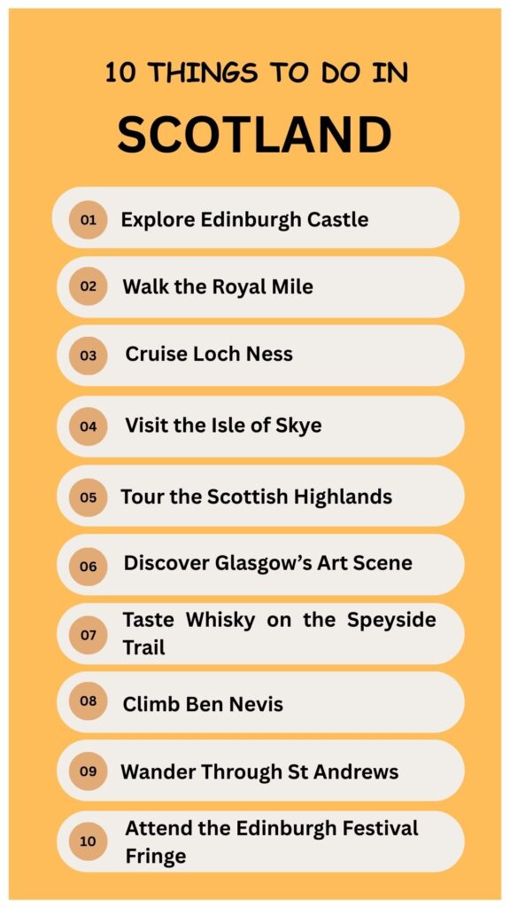 10 Things to Do in Scotland