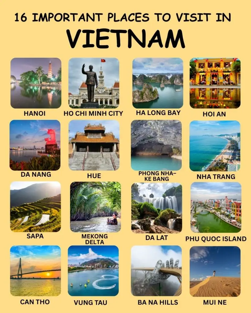 Vietnam Must Visit Places
