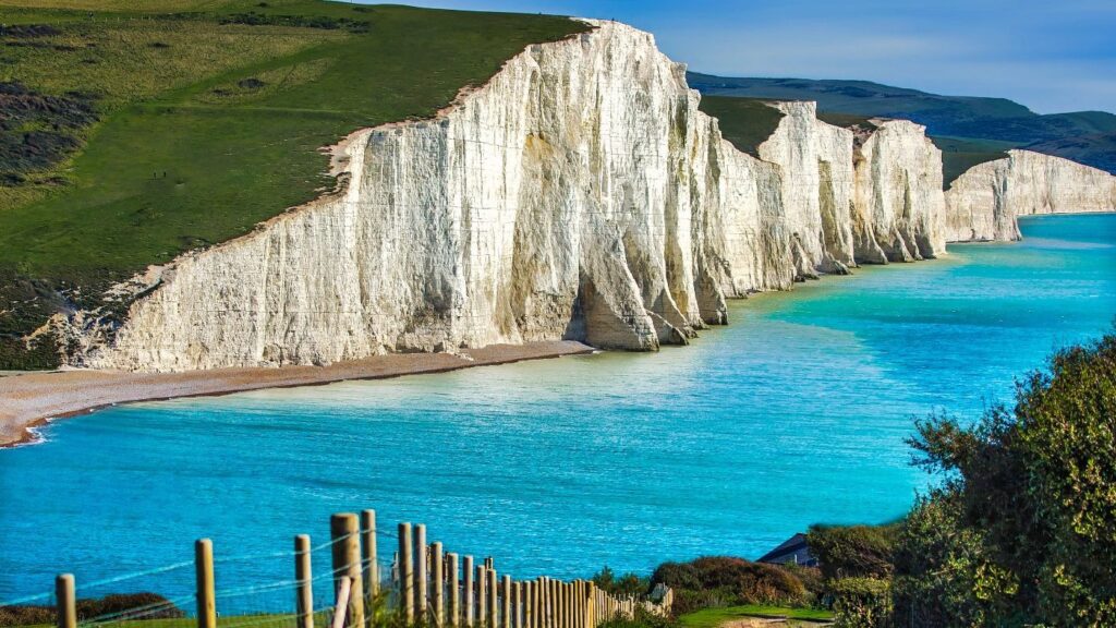 White cliffs of Dover