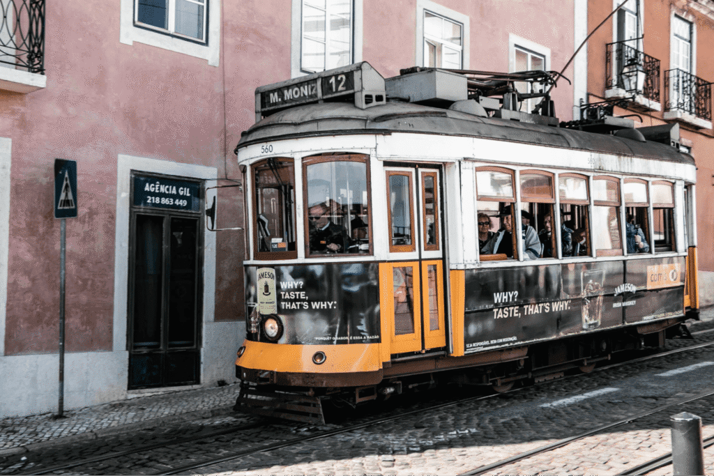 Lisbon tram ride