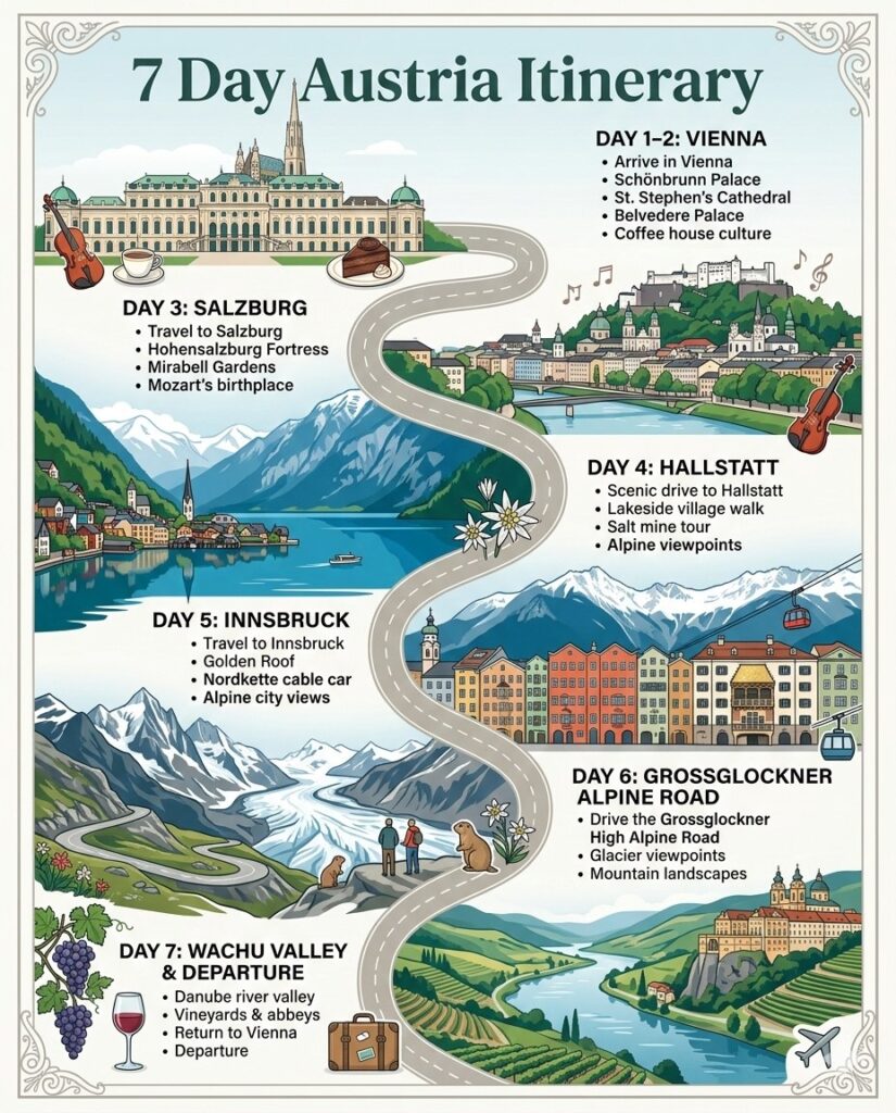 7 Days Austria Itinerary