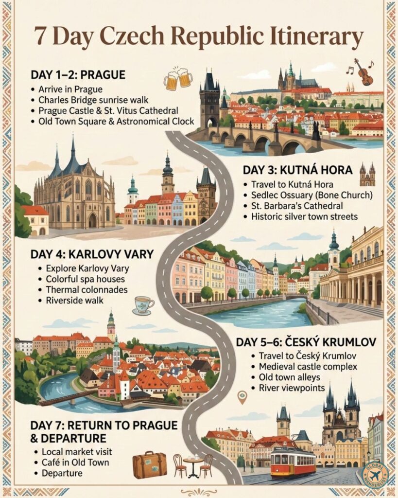 7 Days Czech Republic Itinerary