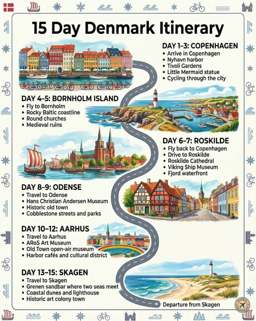15 Days Denmark Itinerary