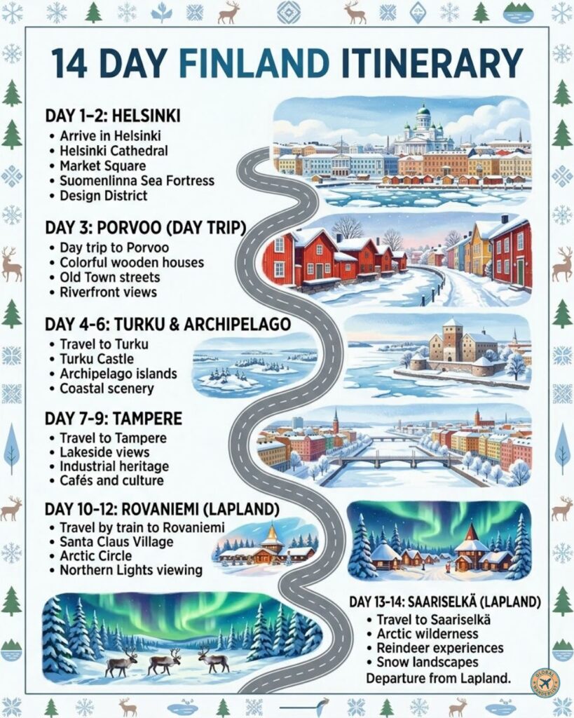 14 Days Finland Itinerary