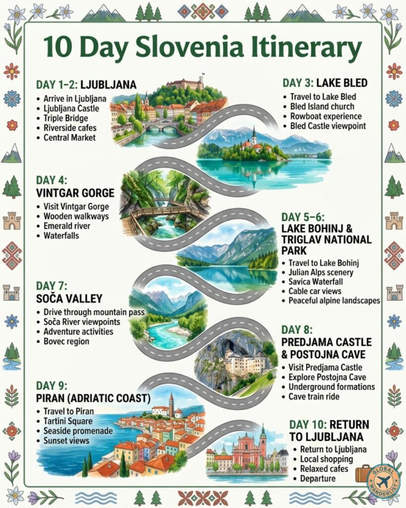 10 Days Slovenia Itinerary