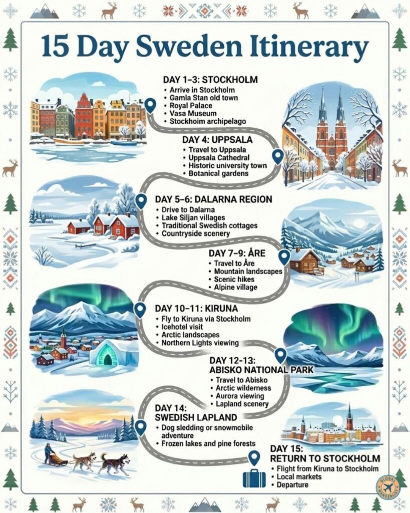 15 Days Sweden Itinerary