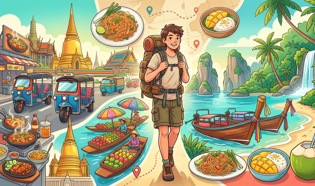 Backpacking across thailand