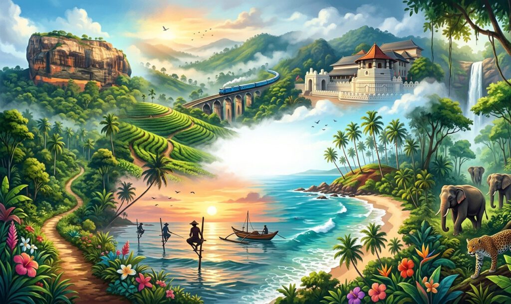 10 Most Beautiful Places in Sri Lanka