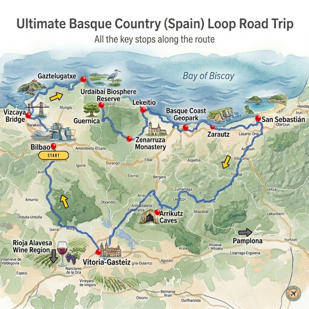 Basque Country Road Trip