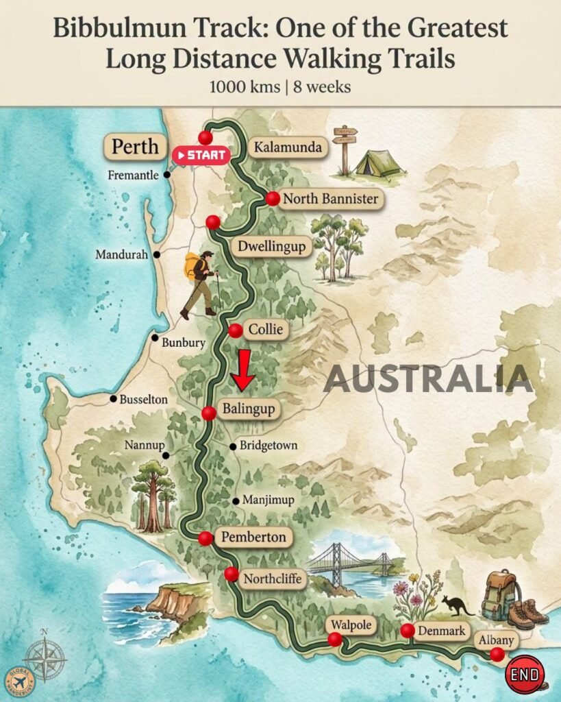 Hiking in Australia: Bibbulmun Track