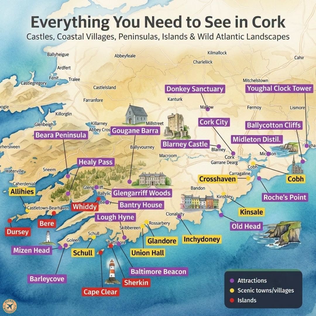 Must see attractions in Cork