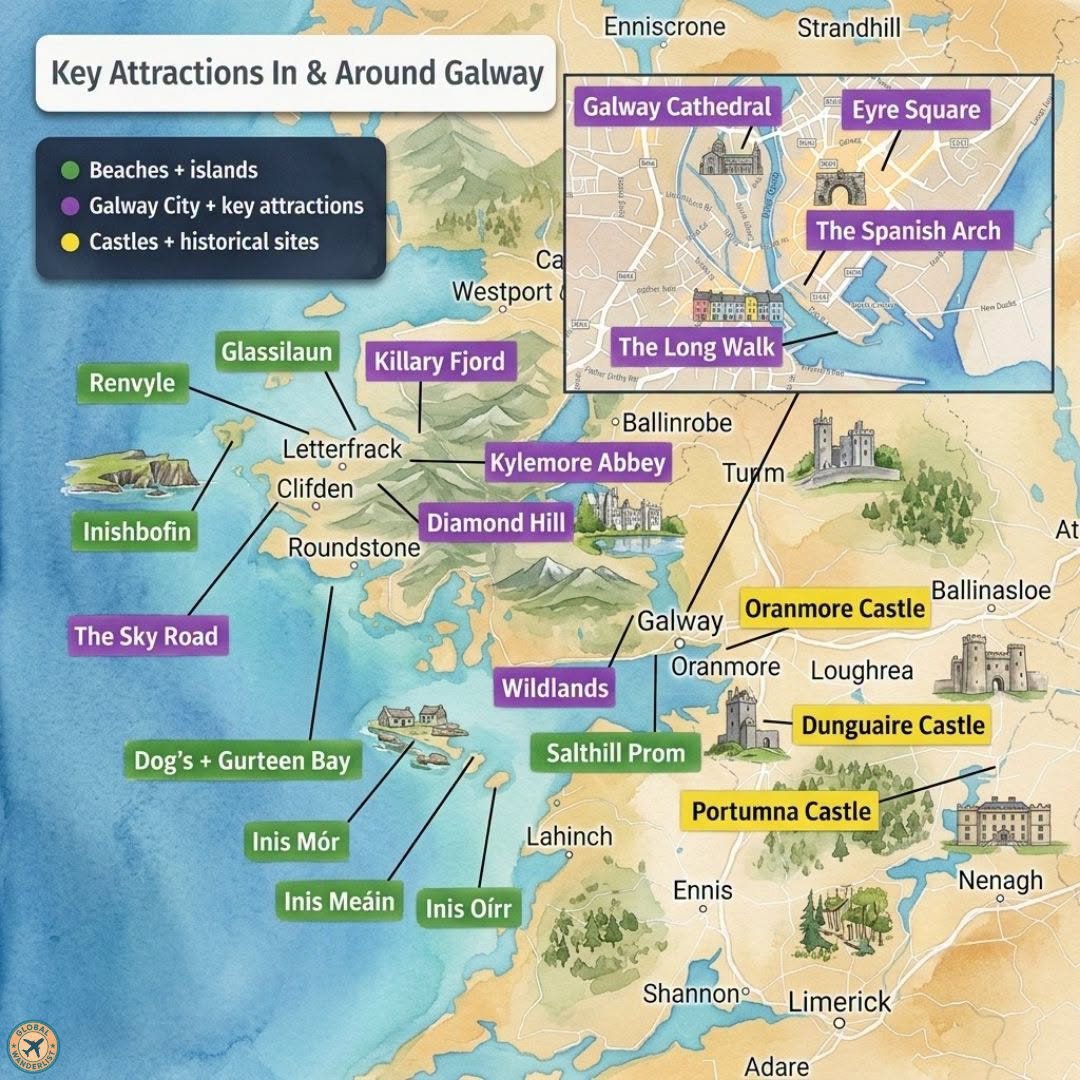Key Attractions in Galway