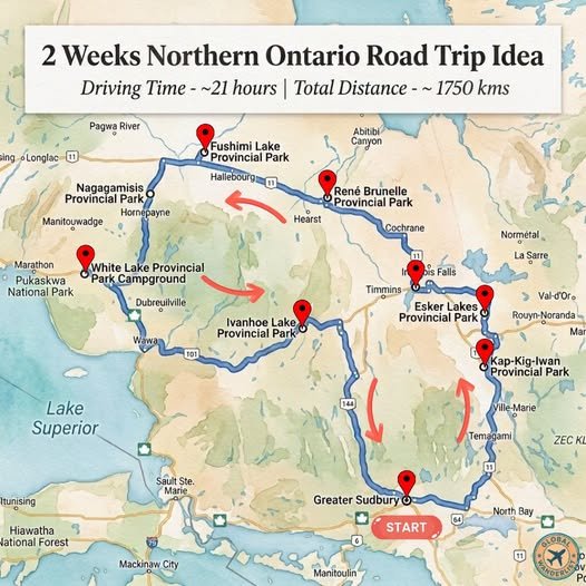 Northern Ontario Road Trip