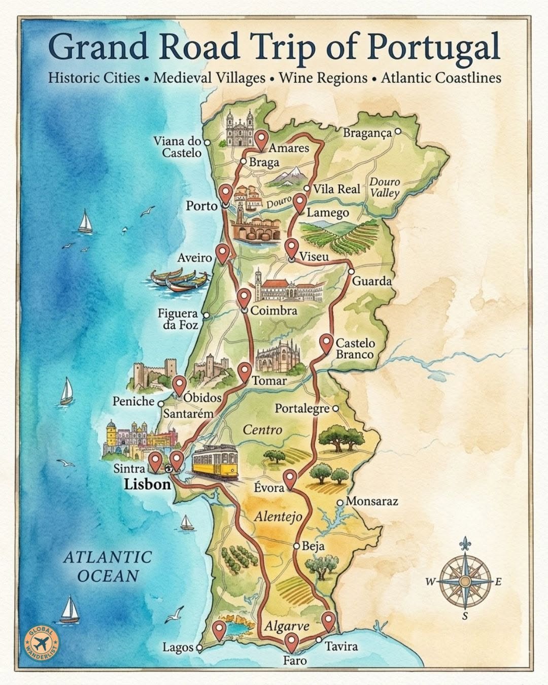 Portugal road trip