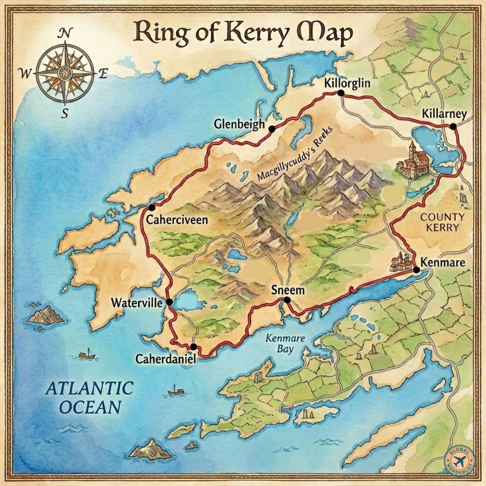 Ring of kerry road trip