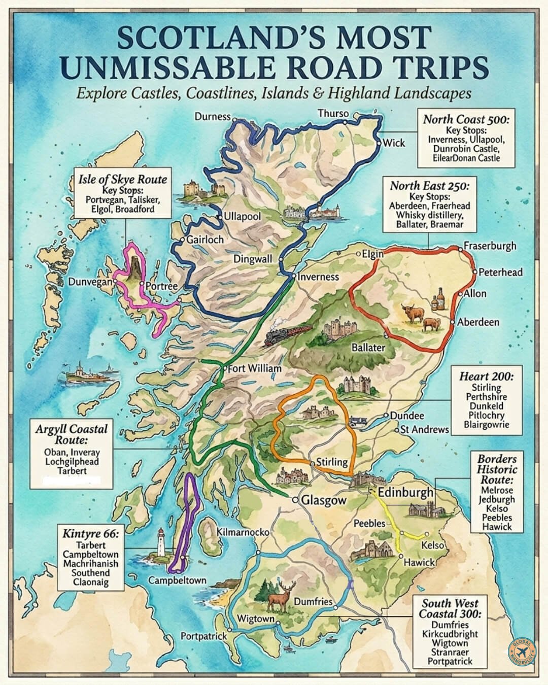 Scotland Road Trips