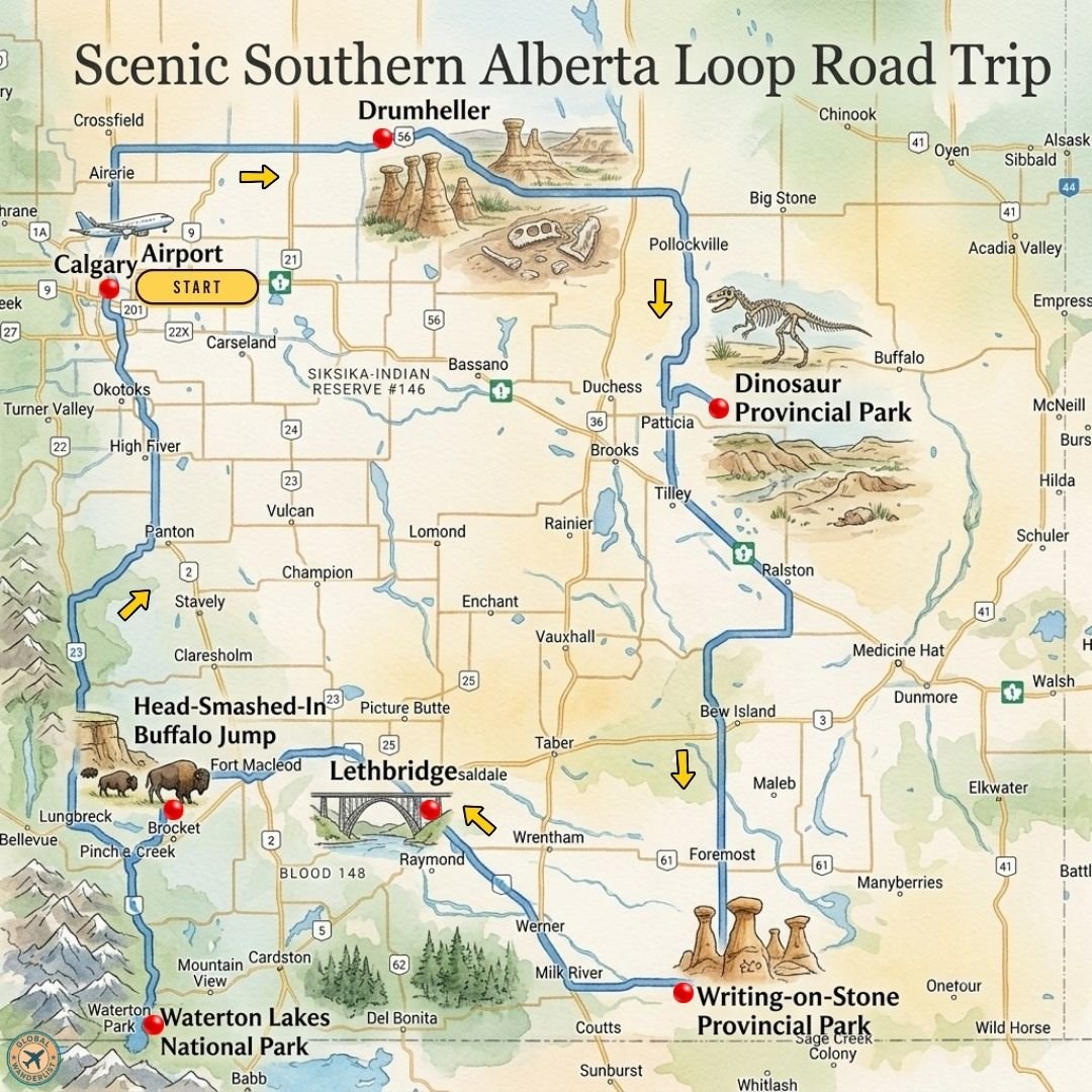 Southern Alberta Road Trip