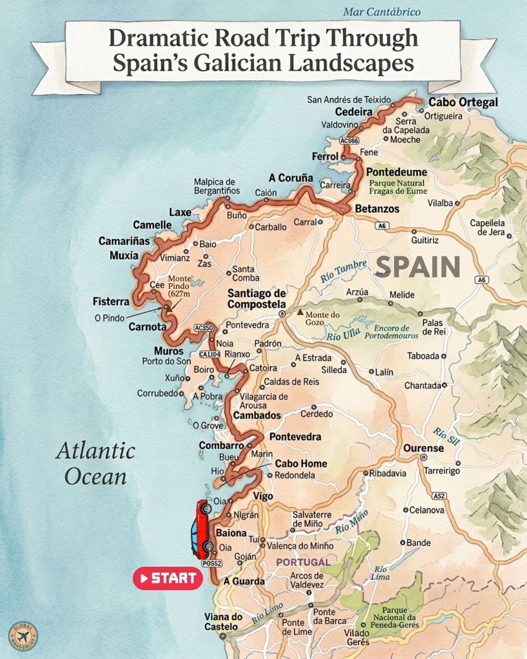 Galician road trip