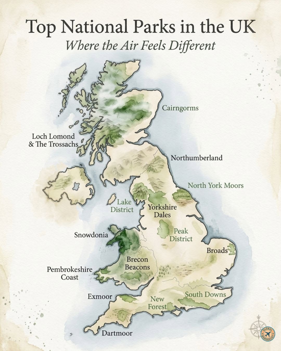 Top national parks in the UK