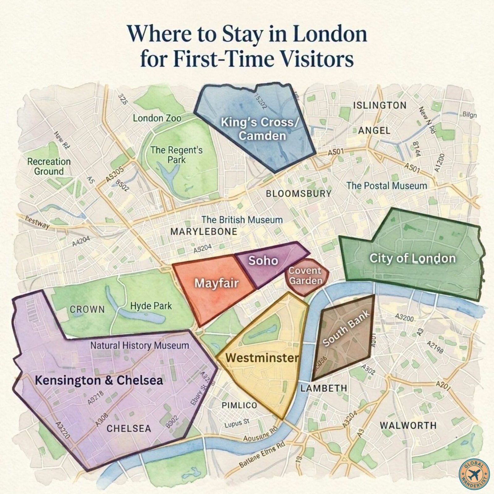 Where to Stay in London for First-Time Visitors
