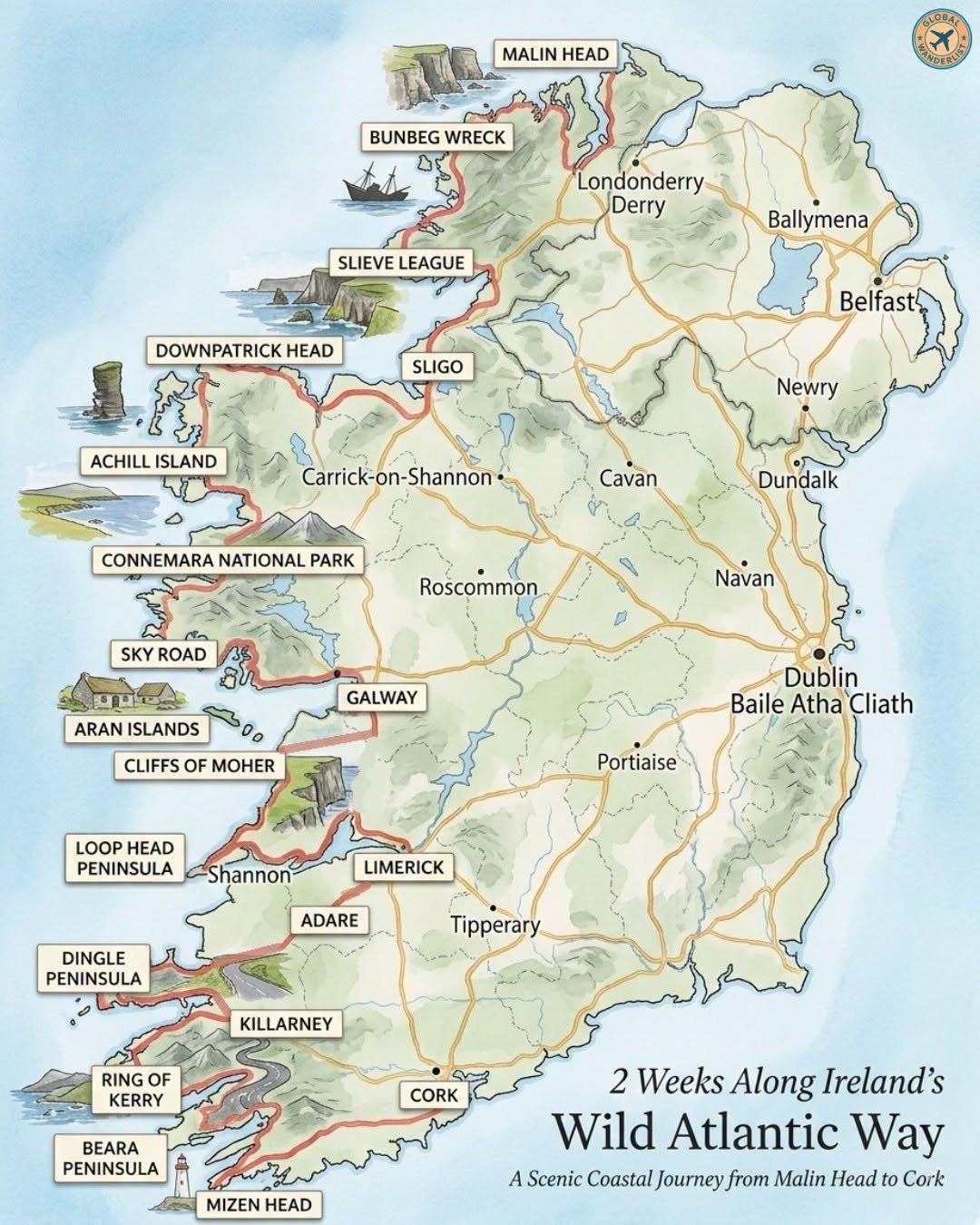 Wild Atlantic Way Road Trip