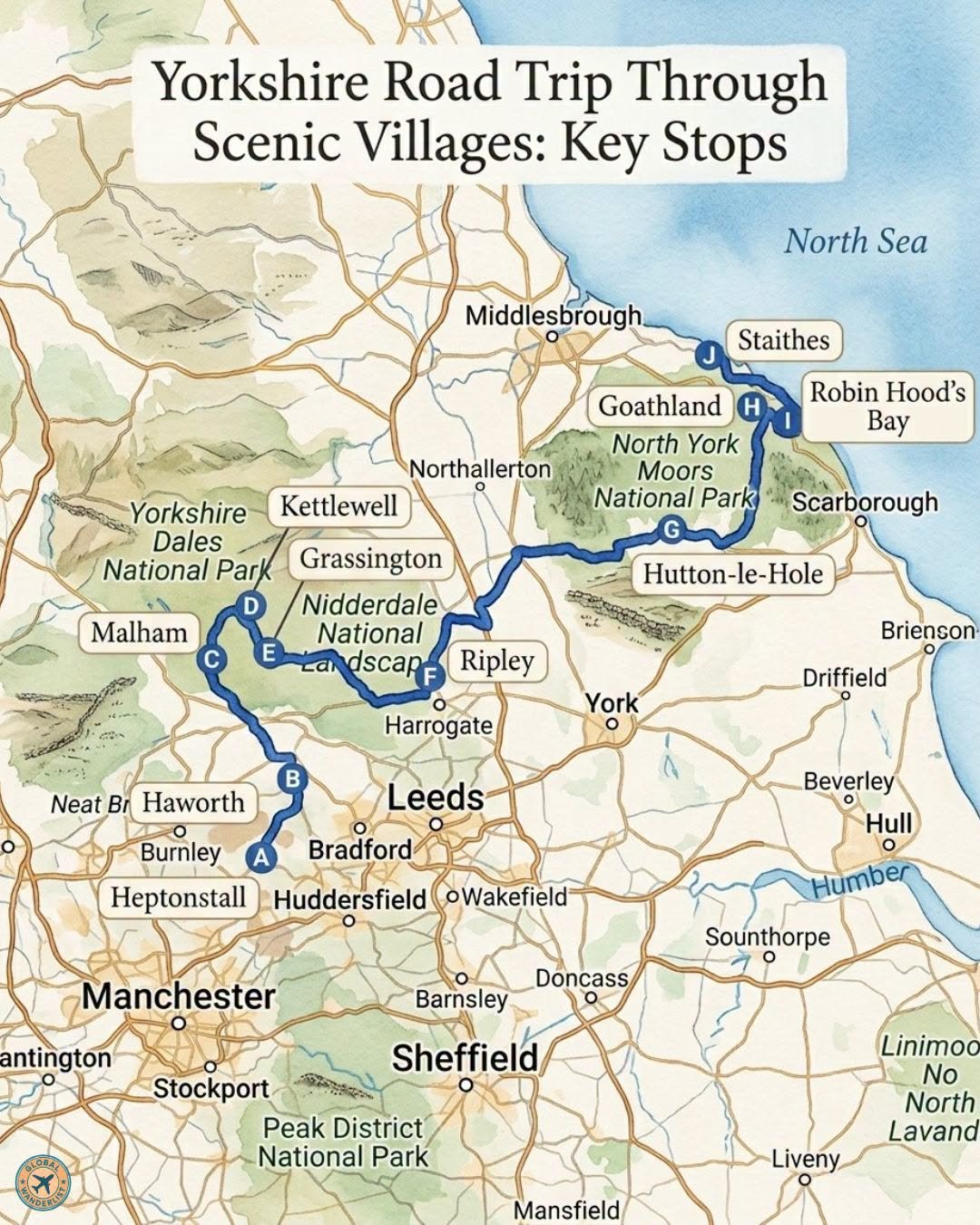 Yorkshire Road Trip Idea