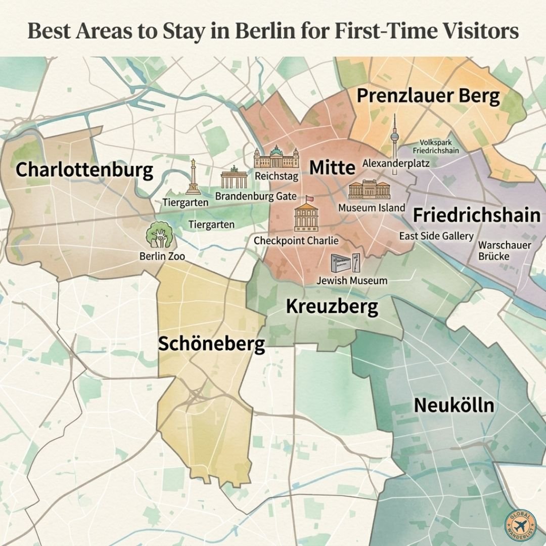 Best areas to stay in Berlin