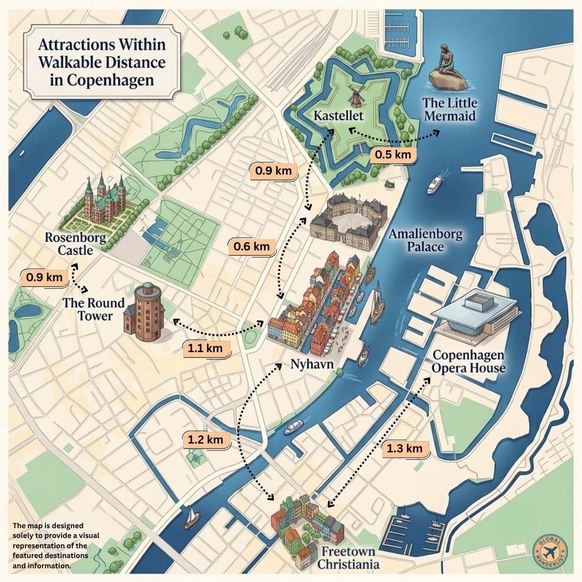 Key Attractions in Copenhagen