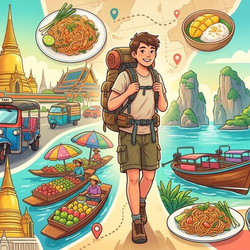Backpacking across thailand